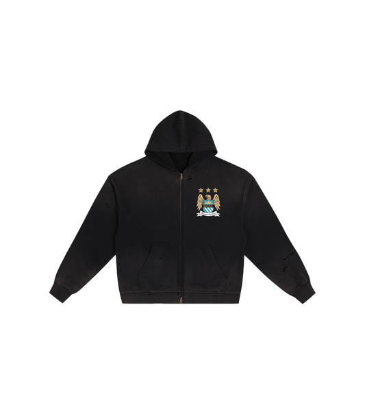 MAN CITY VINTAGE ZIP UP